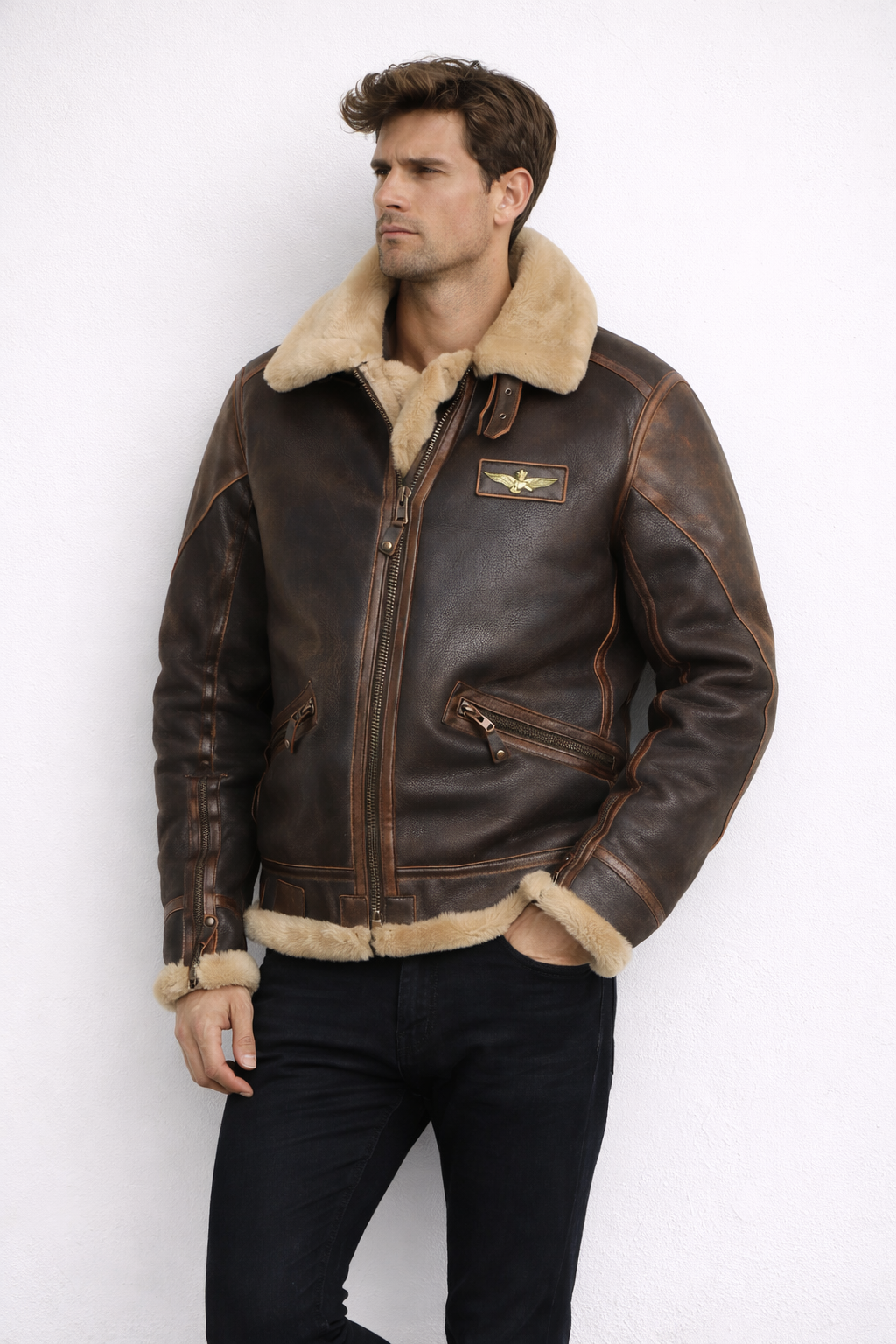 AUSTIN™ | Chaqueta clásica de aviador