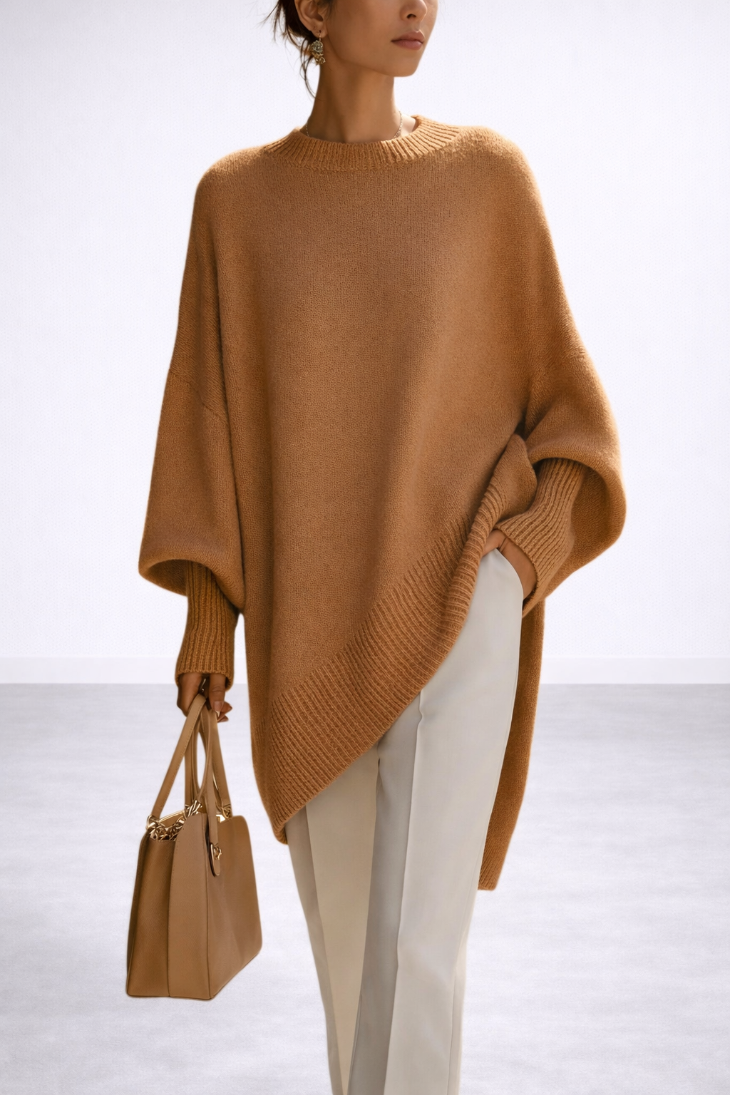 ANA™ | Suéter de cuello redondo suave