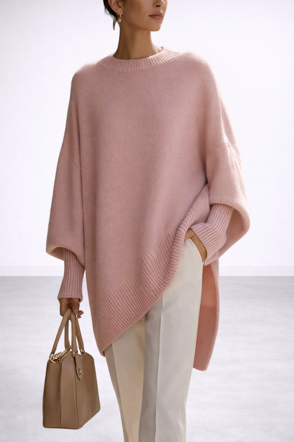 ANA™ | Suéter de cuello redondo suave