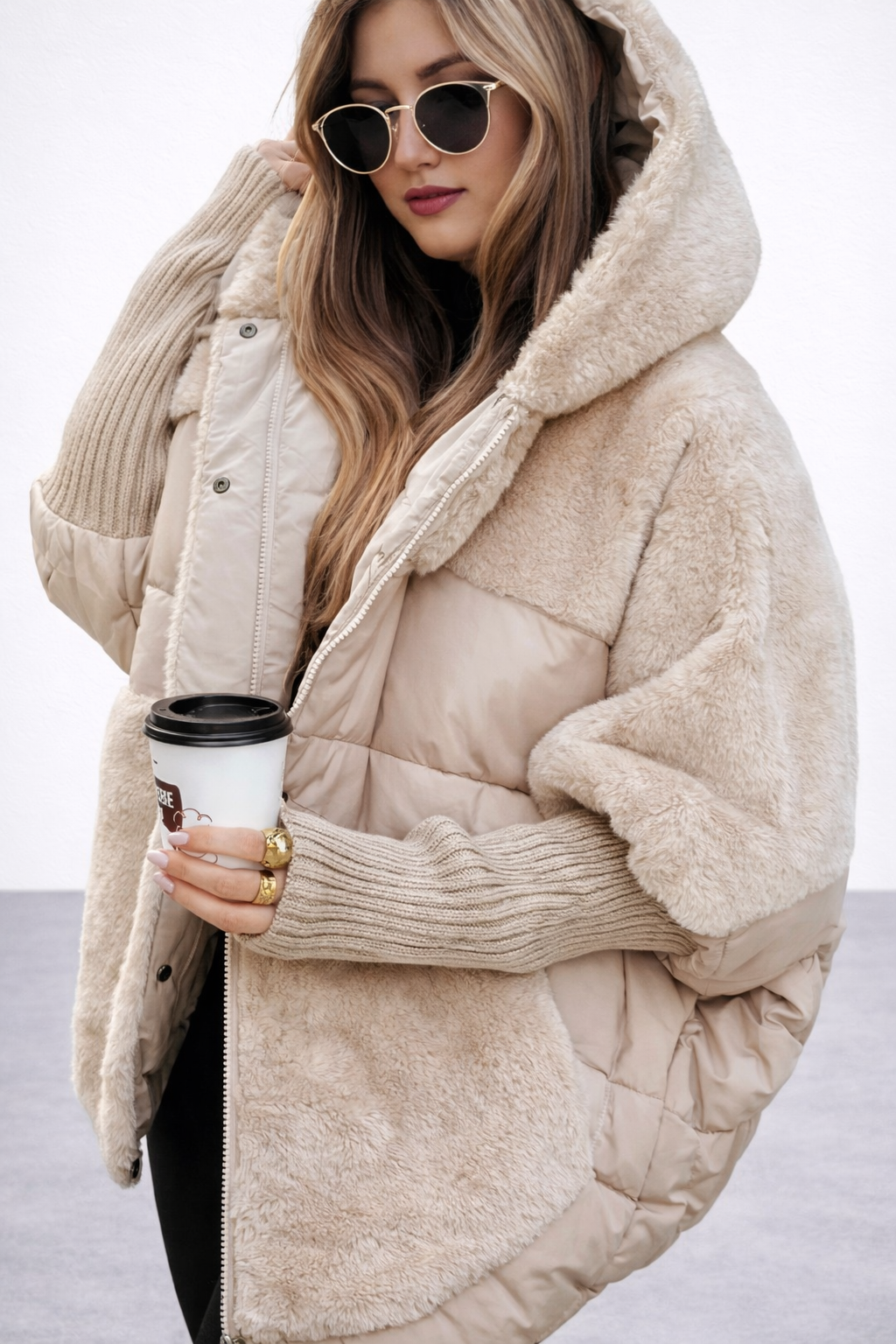 TANIA™ | Abrigo de Invierno Patchwork