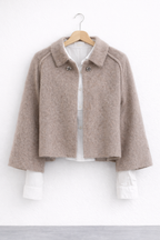 NAZARET™ | CHAQUETA CORTA CON MANGAS ACAMPANADAS