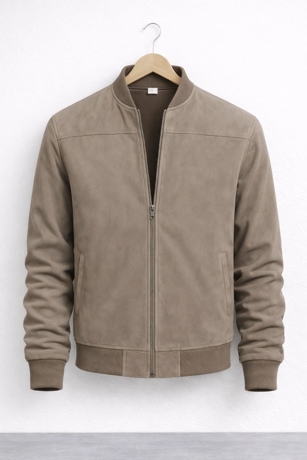DARIO™ | Chaqueta Bomber de Ante Premium