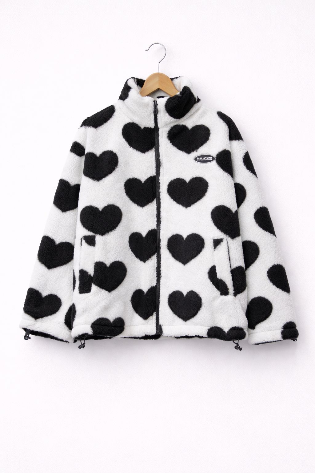 RUPERTA™ | CHAQUETA REVERSIBLE CON CORAZONES