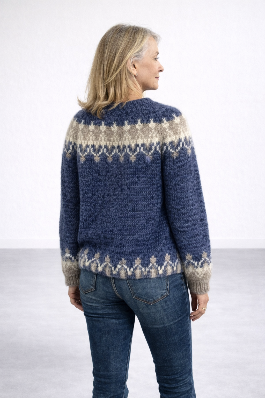 ÁNGELA™ | SUÉTER VINTAGE DE PUNTO ISLANDÉS