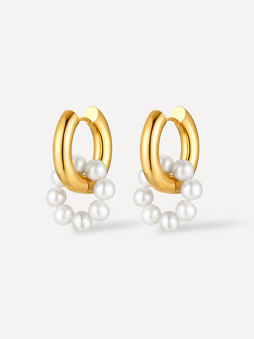 Aros con Perlas