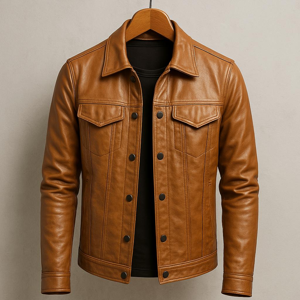 CHAQUETA DE CUERO CANDEM