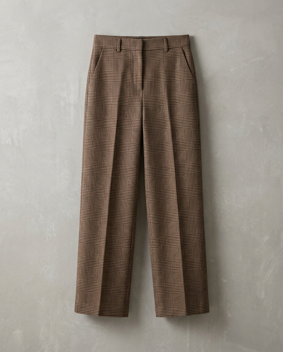 Pantalones de cuadros Leigh