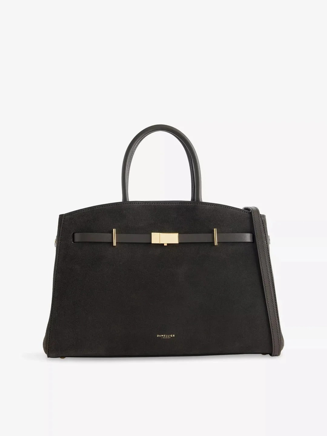 Amélisse - Elegante bolso de mano midi de piel
