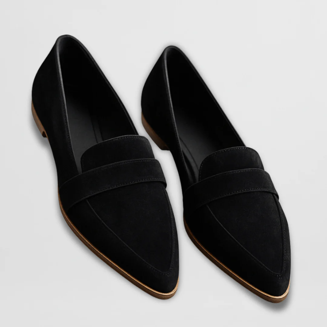 Helen | Mocasines ortopédicos de ante suave