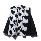 RUPERTA™ | CHAQUETA REVERSIBLE CON CORAZONES