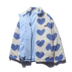 RUPERTA™ | CHAQUETA REVERSIBLE CON CORAZONES