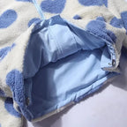 RUPERTA™ | CHAQUETA REVERSIBLE CON CORAZONES