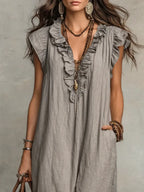 CAMILA | VESTIDO LARGO BOHEMIO