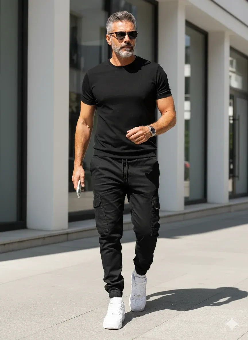 FRANK™ | PANTALONES CARGO ELASTICOS