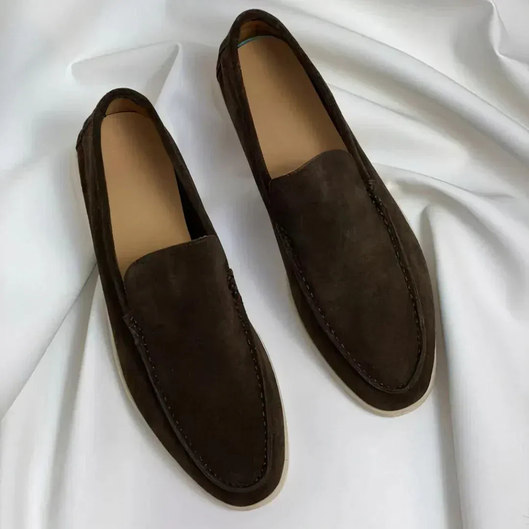 LEO™ | Elegantes mocasines de ante