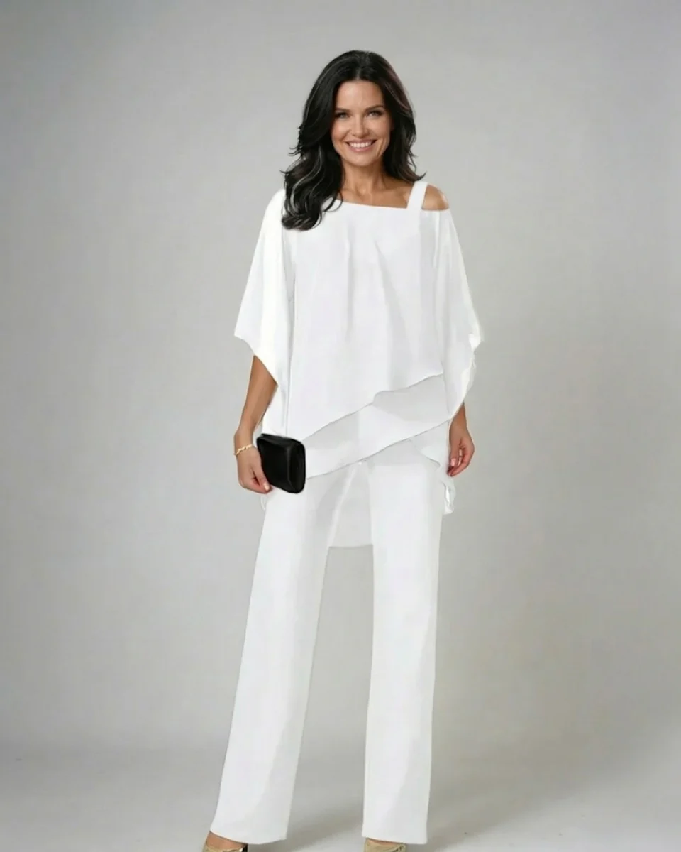 Mariella · Traje de dos piezas fluido