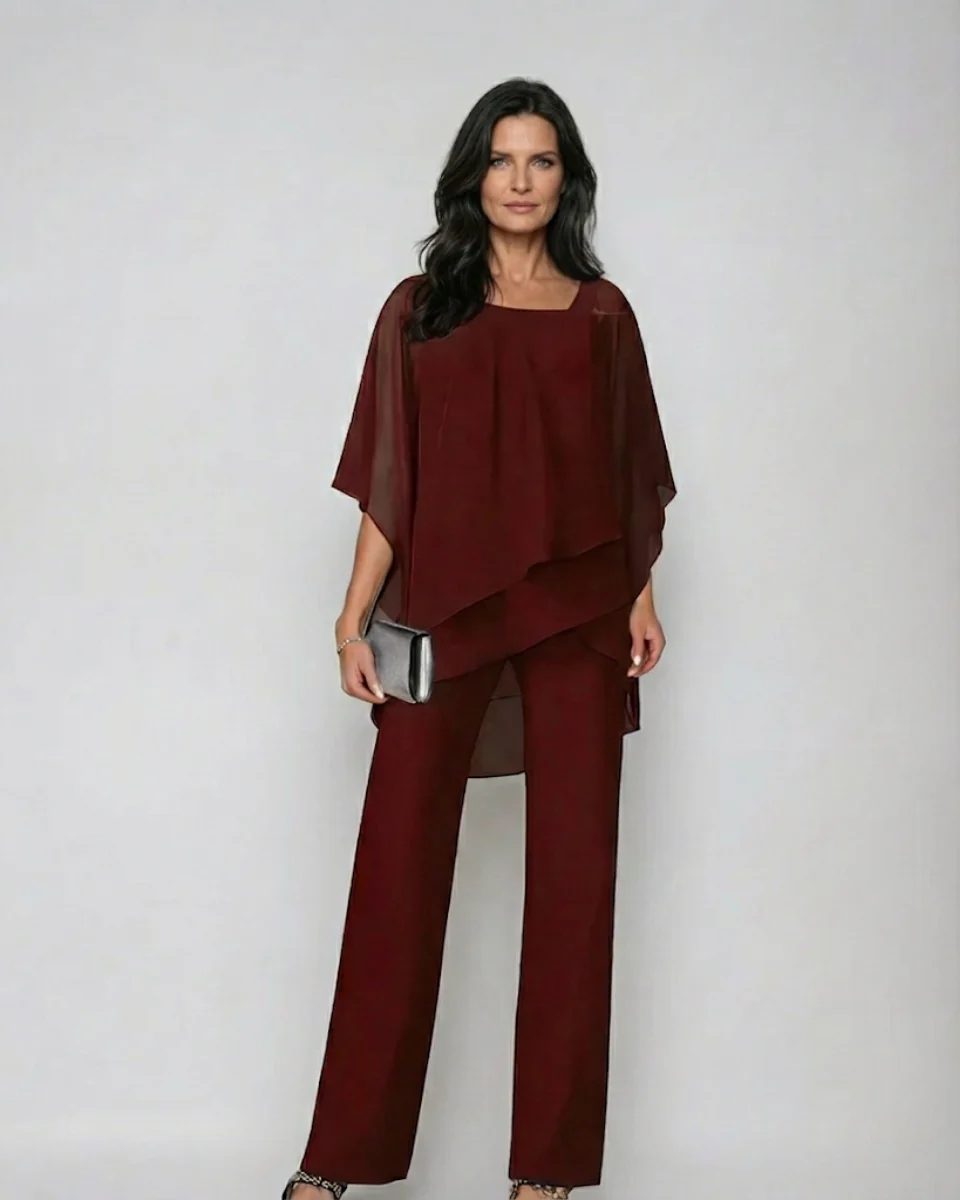 Mariella · Traje de dos piezas fluido