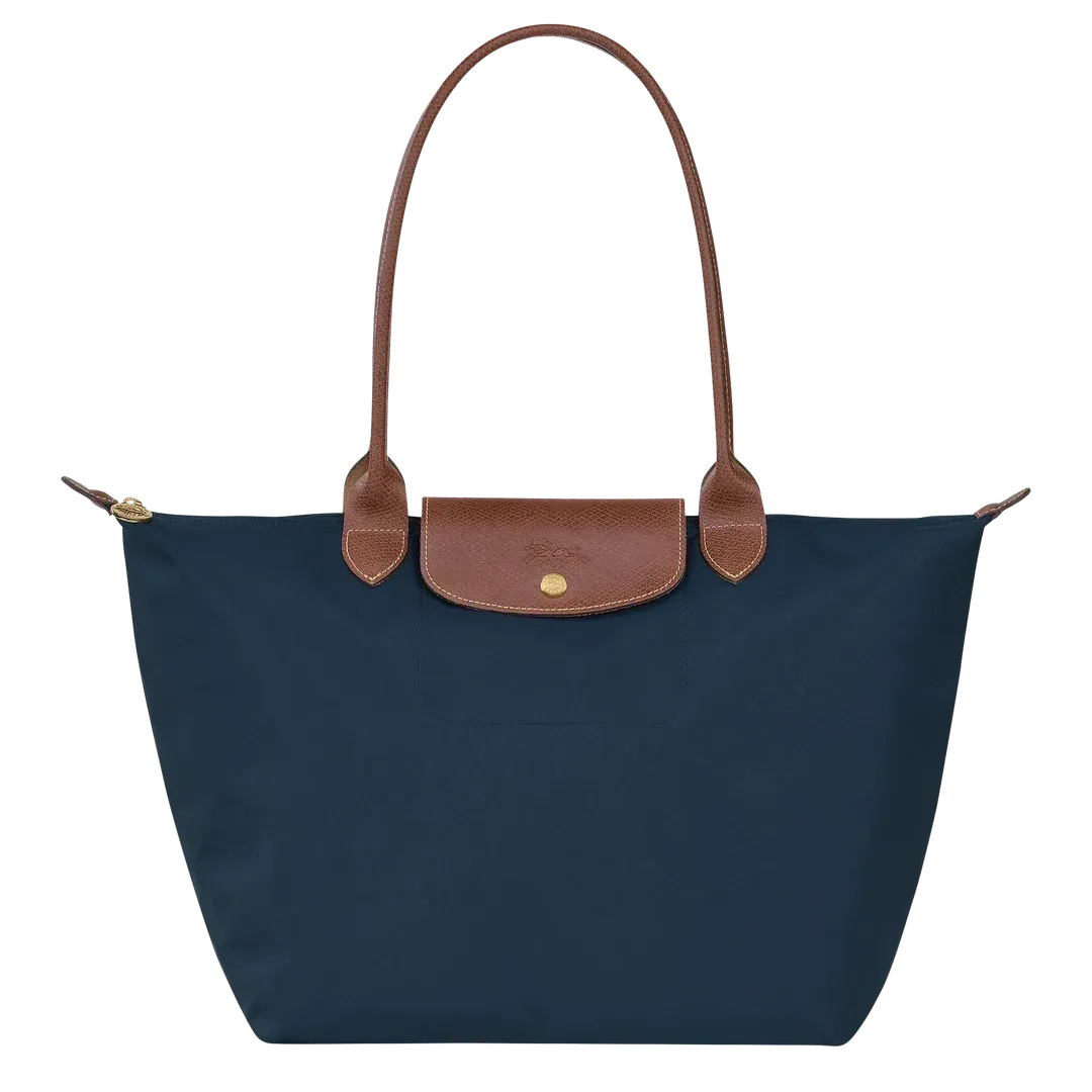 Bolso clásico - Bolso tote grande Le Pliage, azul marino