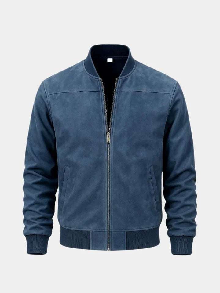 DARIO™ | Chaqueta Bomber de Ante Premium