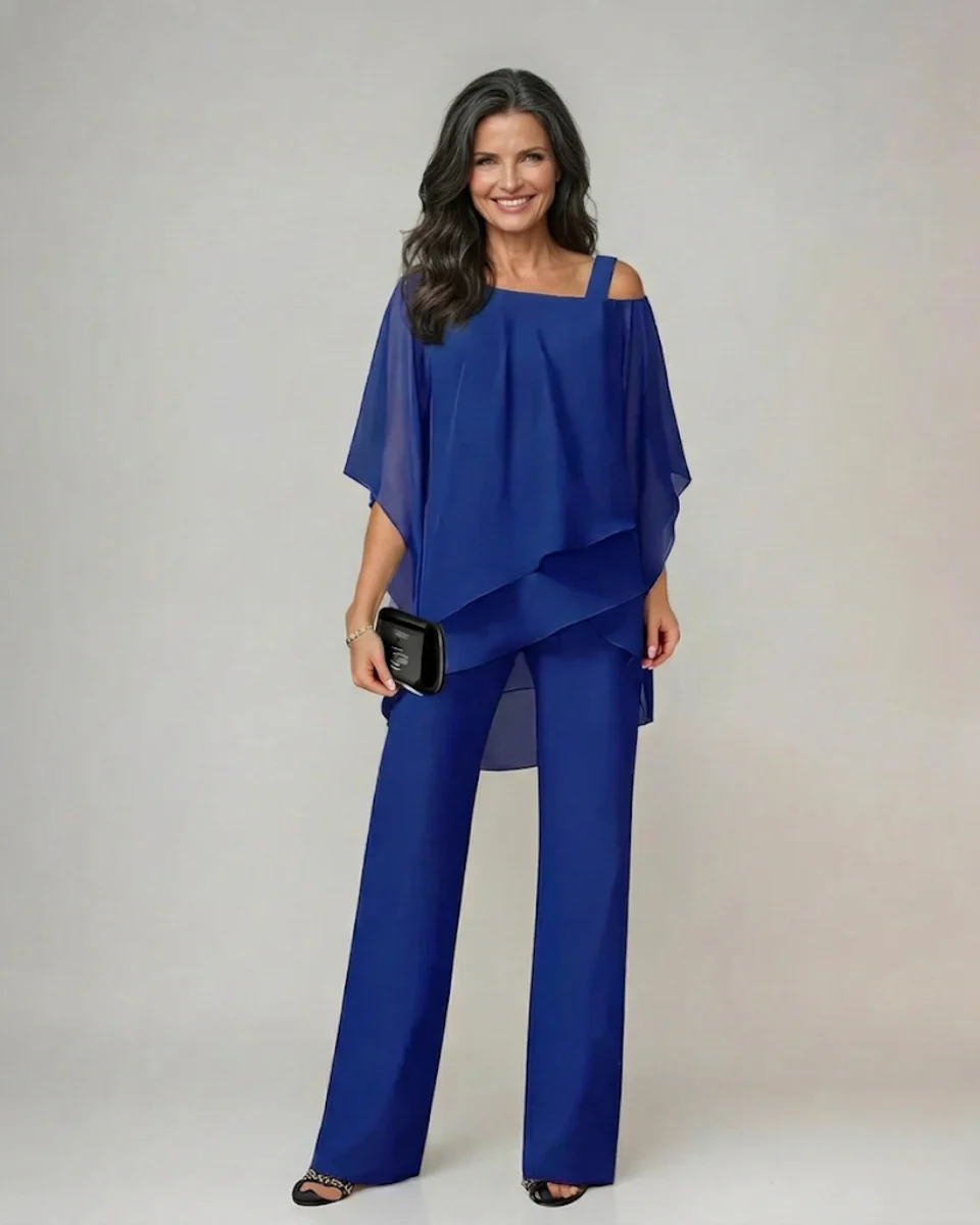 Mariella · Traje de dos piezas fluido