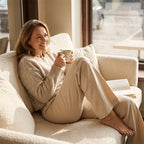 ELISA™ |  Pantalón de traje de tiro alto