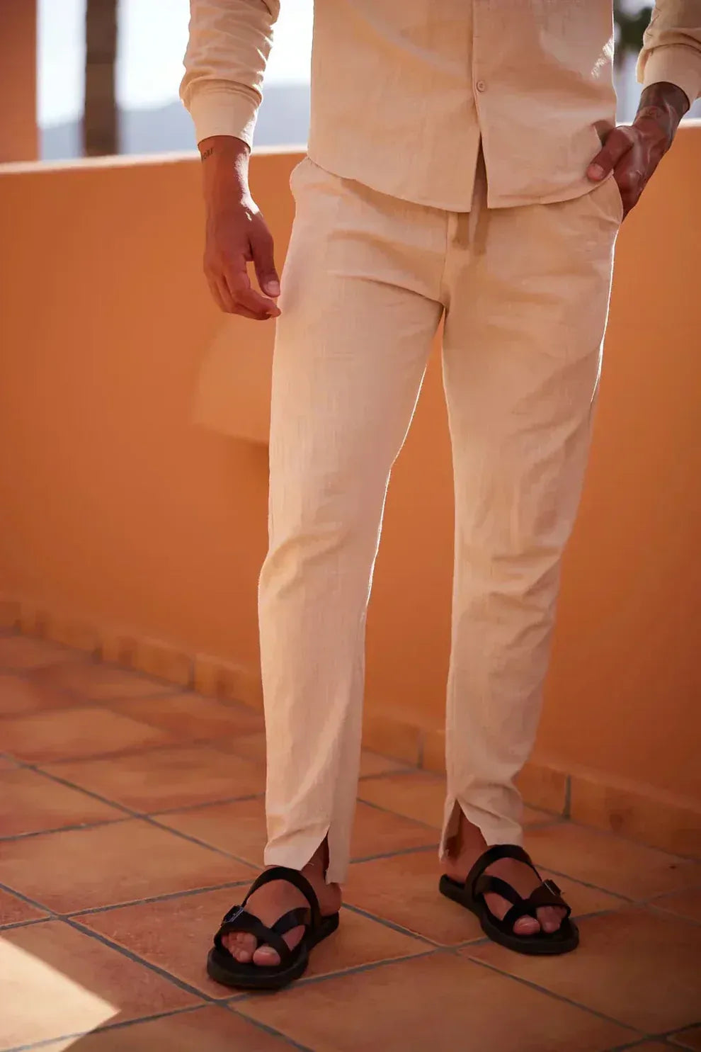 Joel™ | Conjunto de lino premium