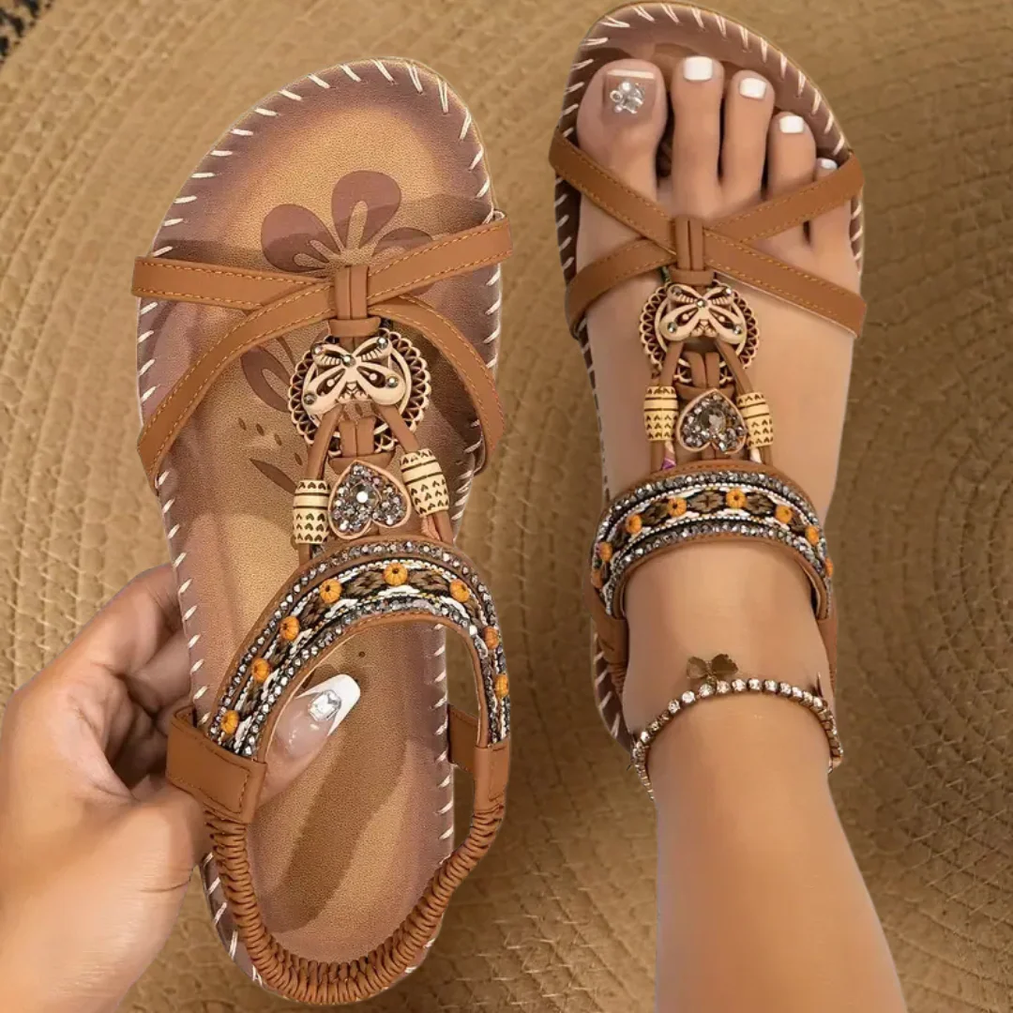 NADA | SANDALIAS ORTOPEDICAS DE ESTILO IBICENCO PARA MAYOR COMODIDAD Y ELEGANCIA