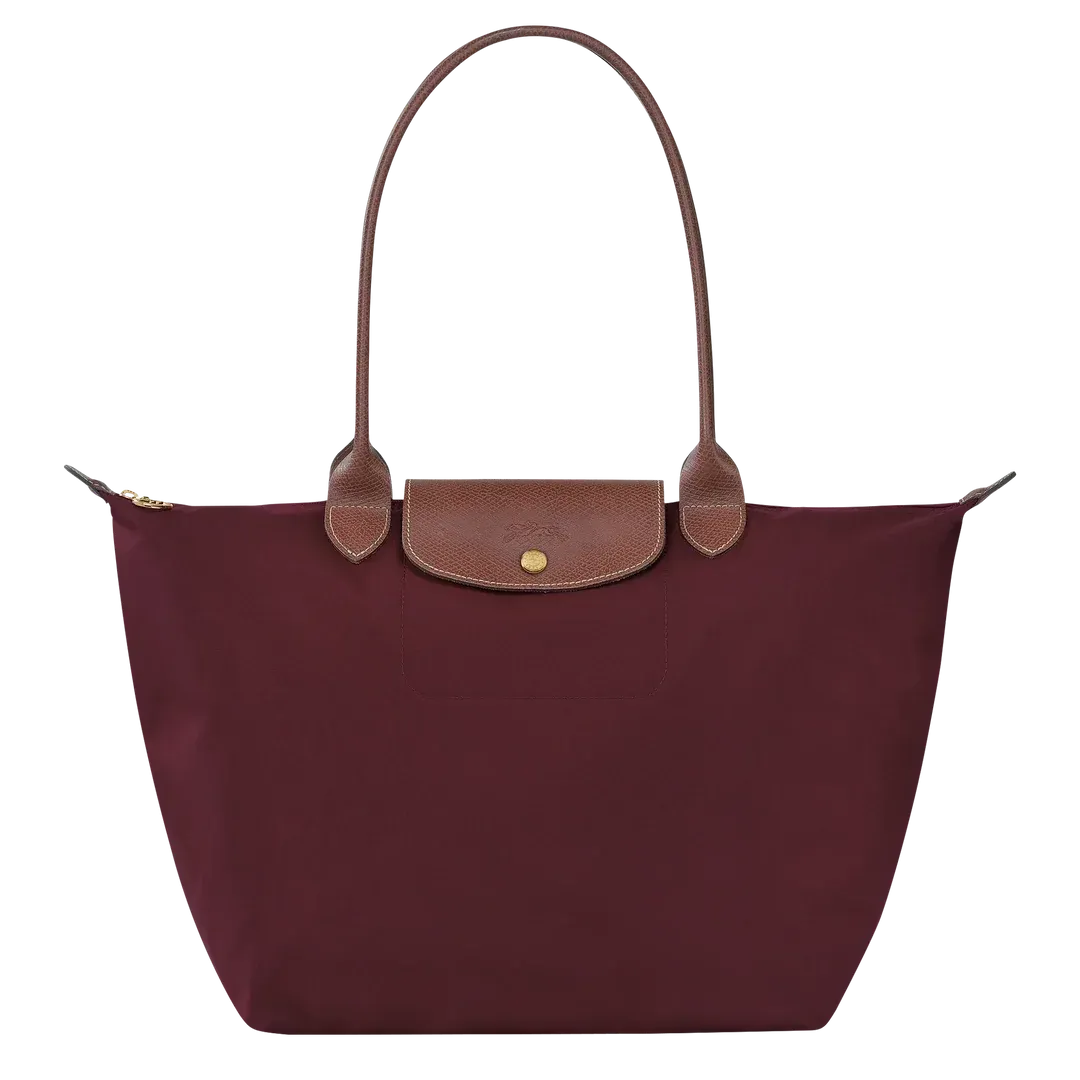 Bolso clásico - Bolso tote grande Le Pliage, color burdeos