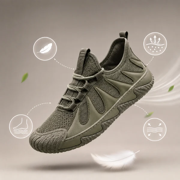 WORKSTYLE | ZAPATILLAS DEPORTIVAS TRANSPIRABLES SIN CORDONES