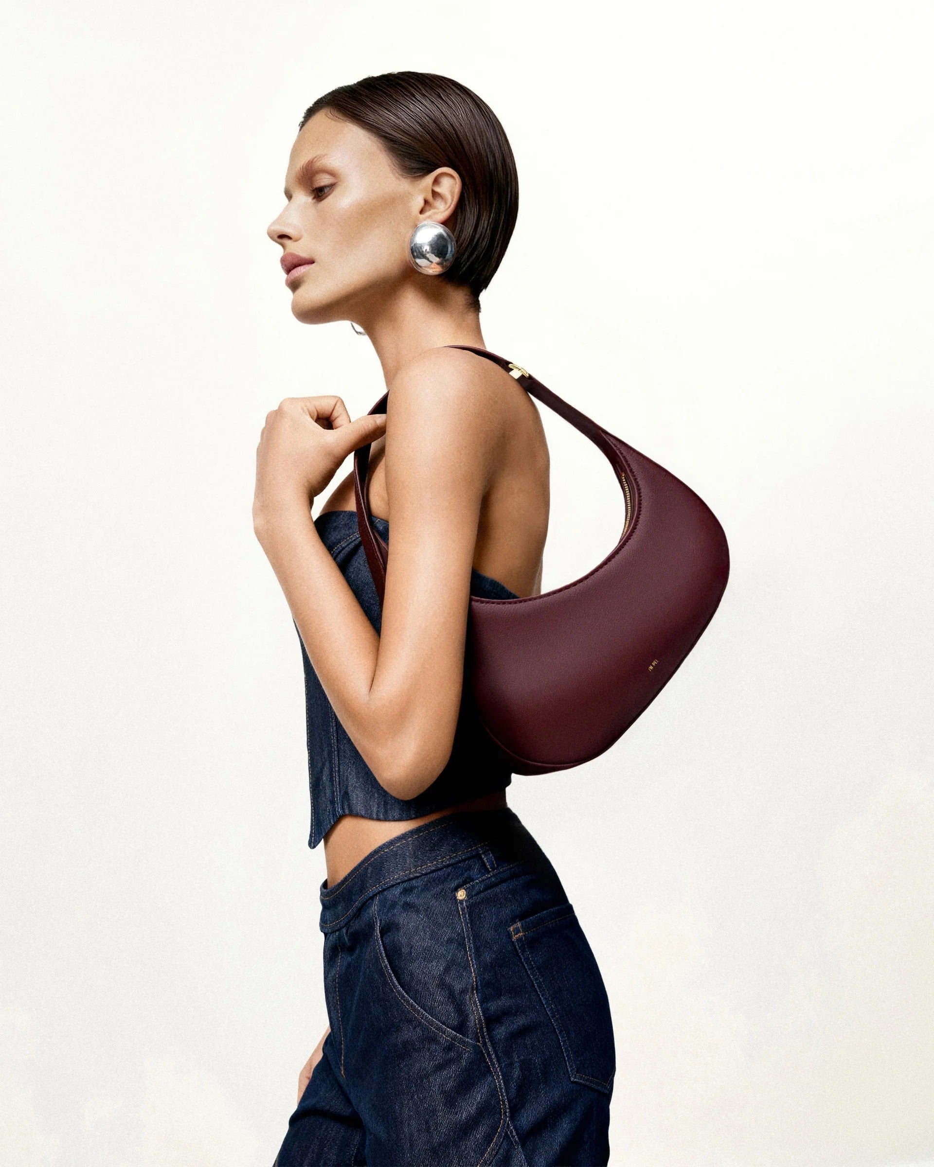 Bolso bandolera Harlee - Granate