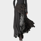 LUCIA™ | VESTIDO LARGO CON ESTAMPADO DE LEOPARDO