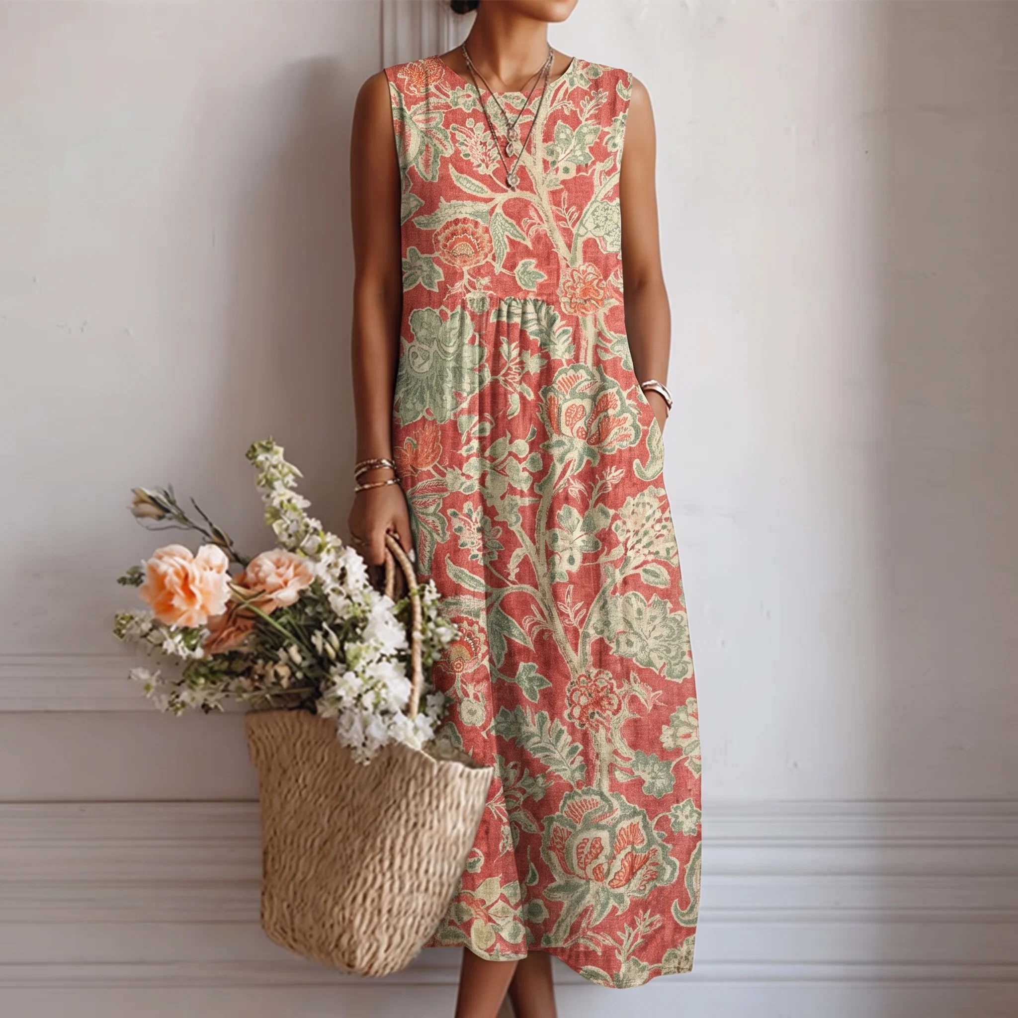 RAQUEL | VESTIDO MIDI PARA EL DIA A DIA