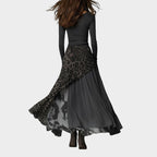 LUCIA™ | VESTIDO LARGO CON ESTAMPADO DE LEOPARDO