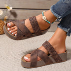 Jada | Sandalias ortopédicas de piel hechas de material de alta calidad