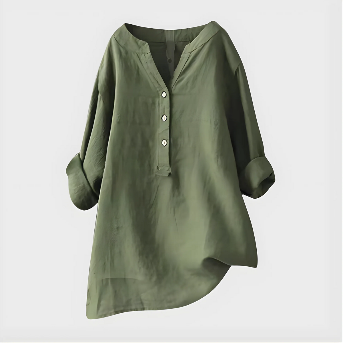 VERONICA | BLUSA ELEGANTE CON ESCOTE EN V