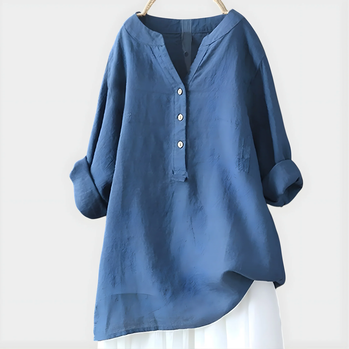 VERONICA | BLUSA ELEGANTE CON ESCOTE EN V