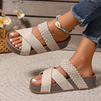 Jada | Sandalias ortopédicas de piel hechas de material de alta calidad