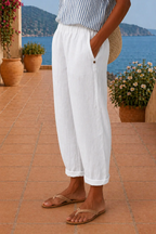 MAJA | PANTALONES DE LINO LIGEROS