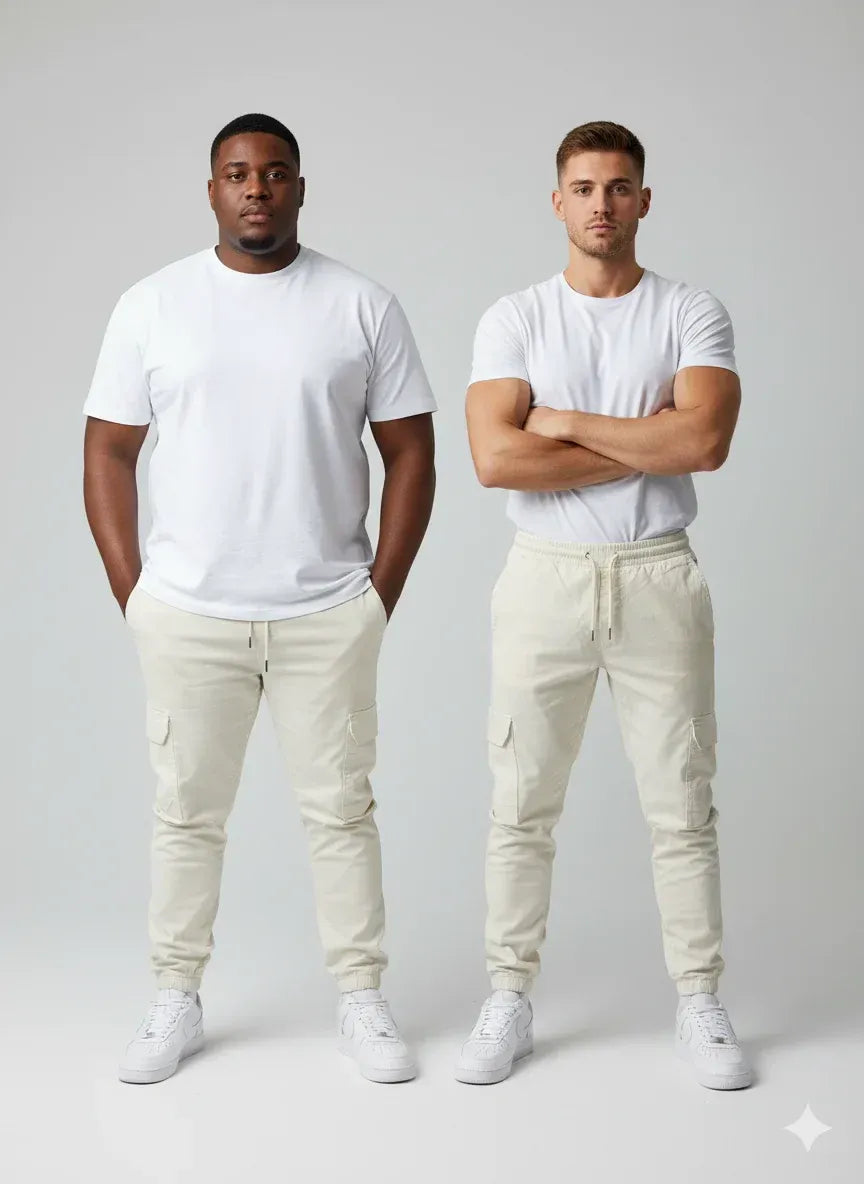 FRANK™ | PANTALONES CARGO ELASTICOS