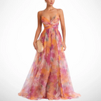 Centella  | Vestido largo de elegancia floral