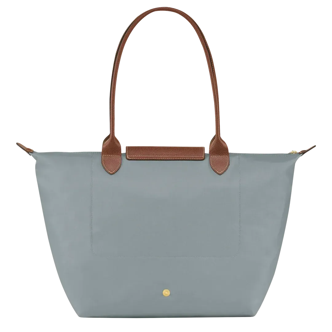 Bolso clásico - Bolso tote grande Le Pliage, color acero.