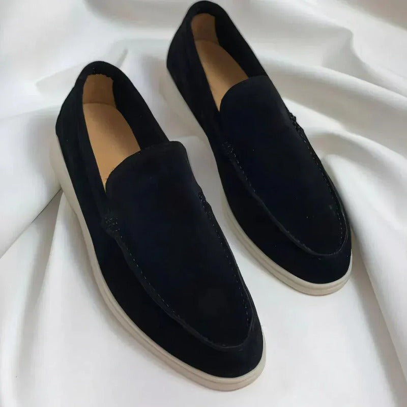 LEO™ | Elegantes mocasines de ante