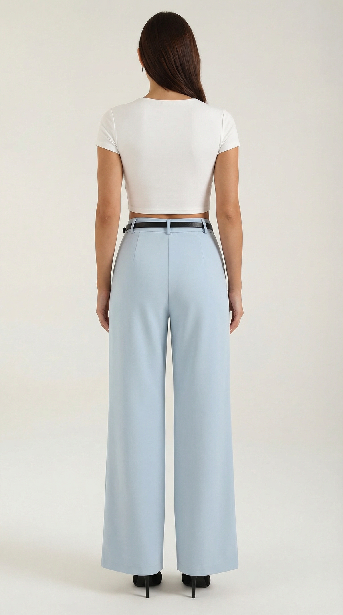 Bertha Pantalones Amplios de Tela