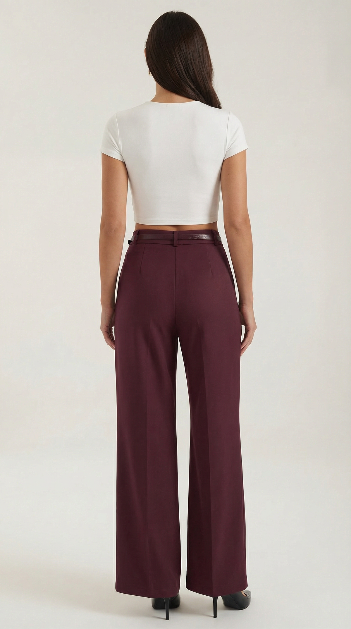 Bertha Pantalones Amplios de Tela