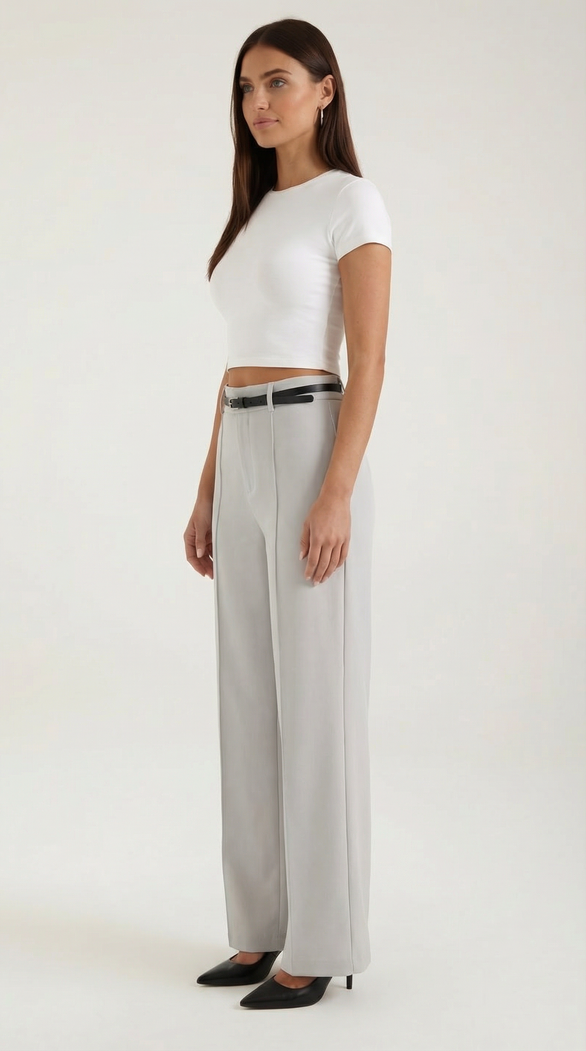 Bertha Pantalones Amplios de Tela