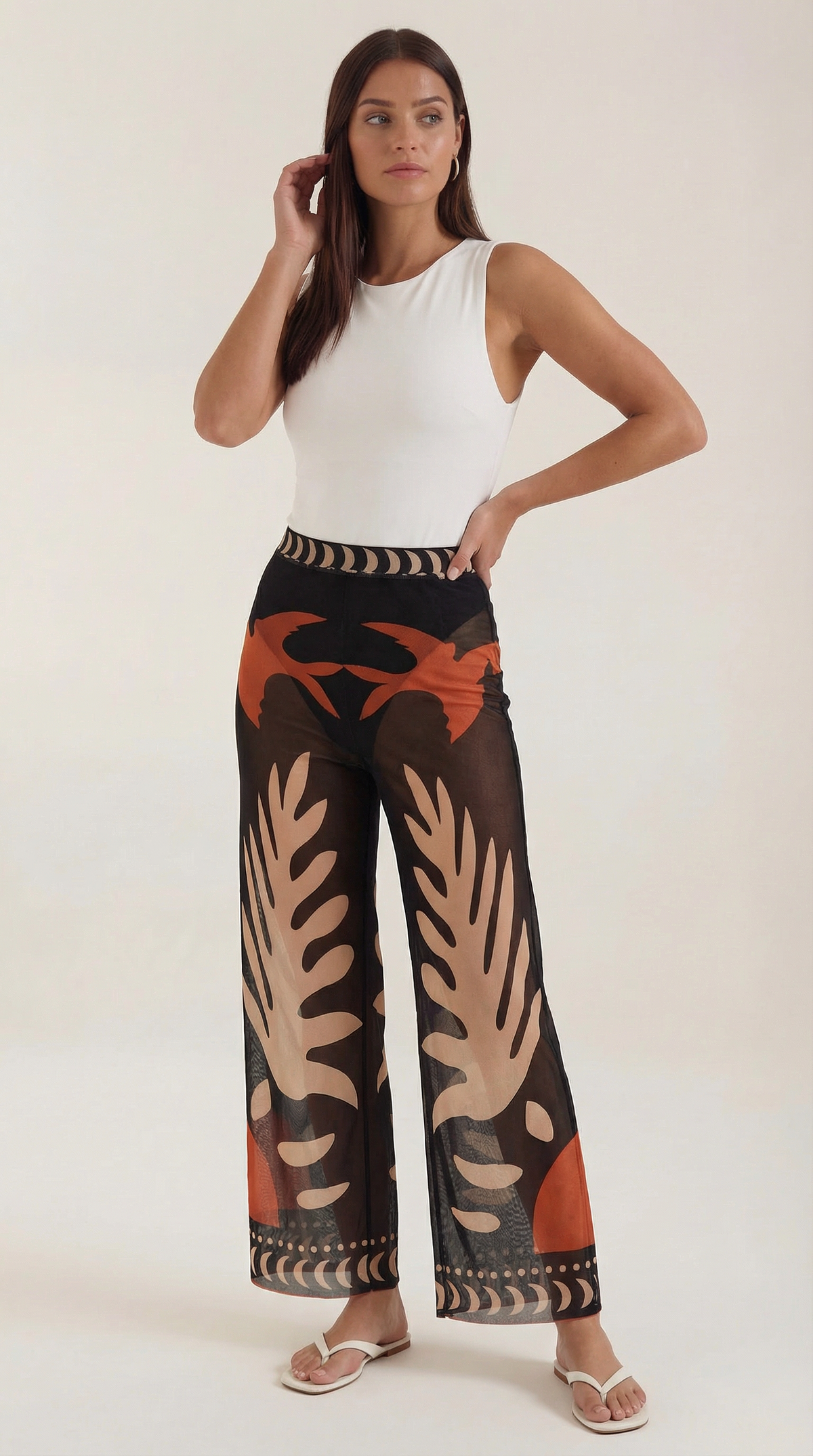 Pantalón Transparente Beth Boho