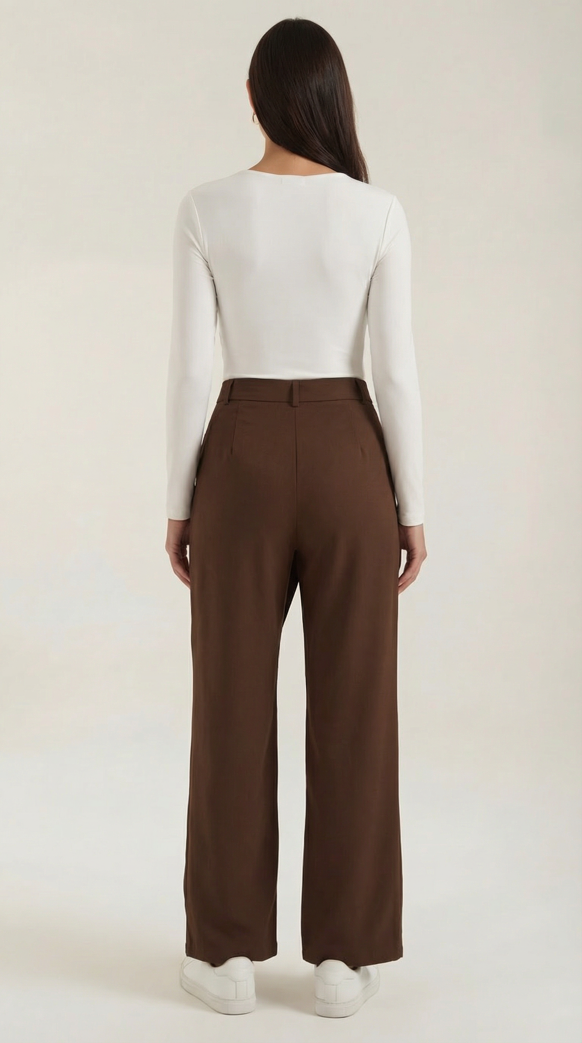 Asymmetric Denim Pants