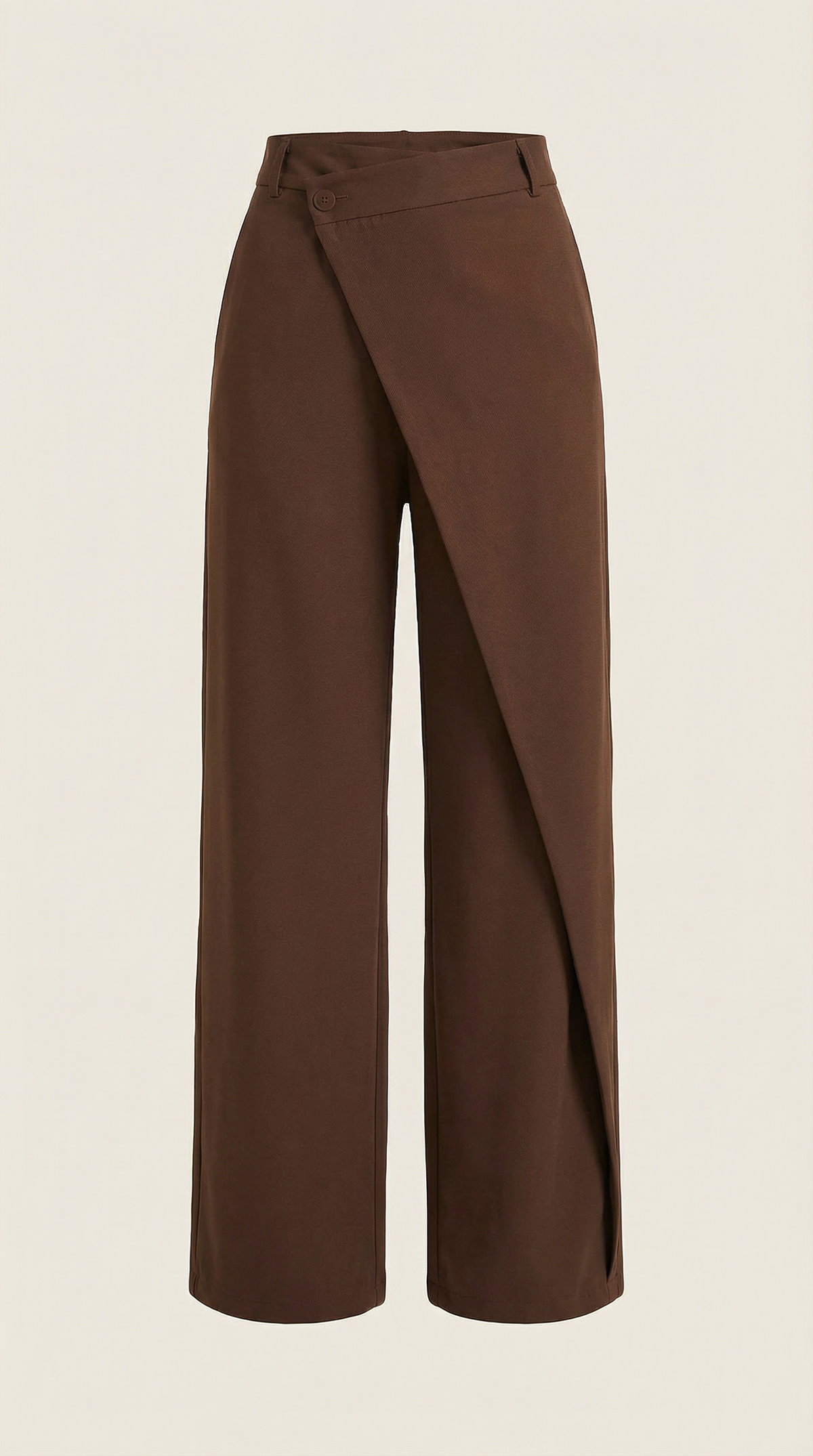 Asymmetric Denim Pants