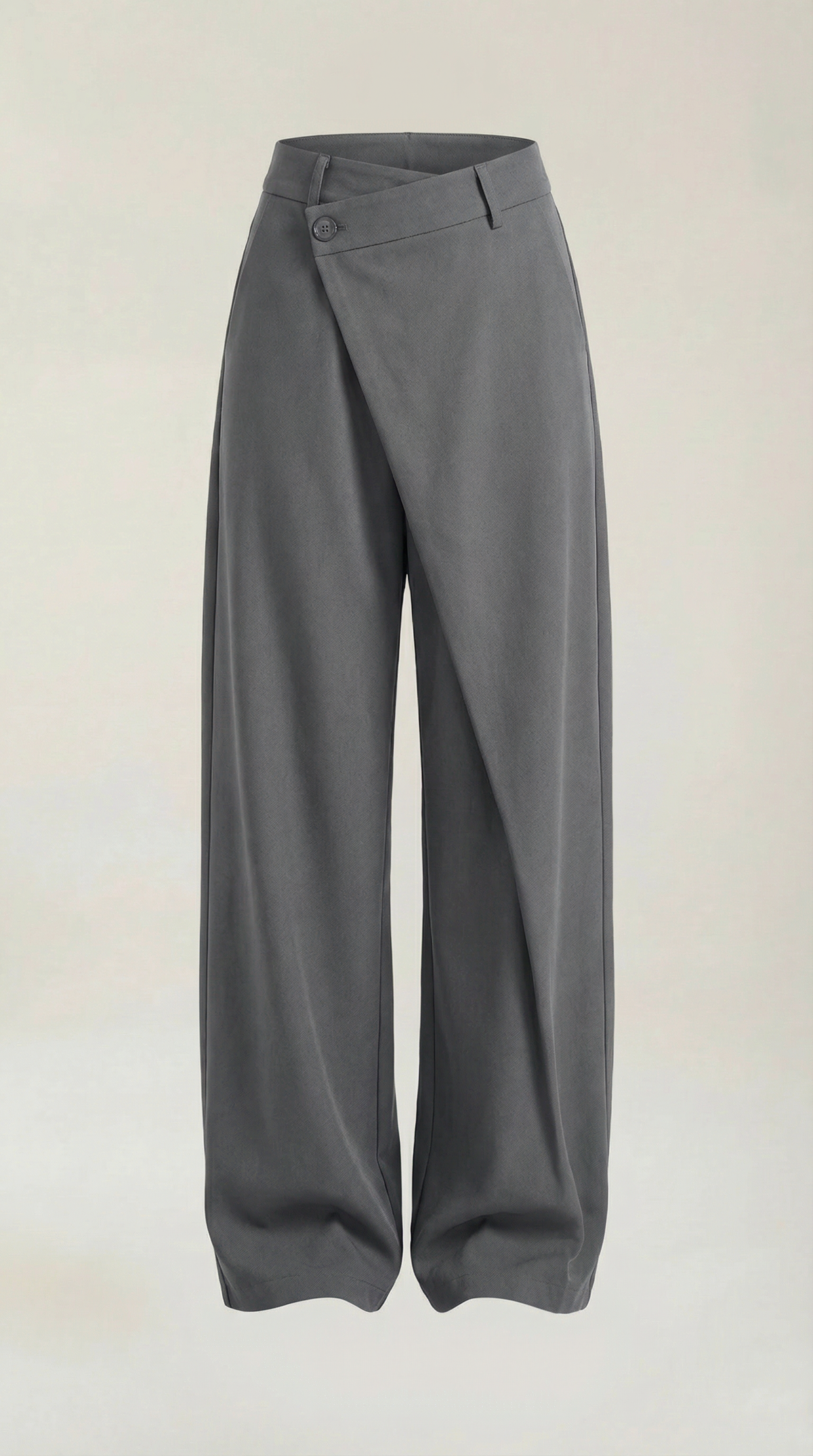 Asymmetric Denim Pants