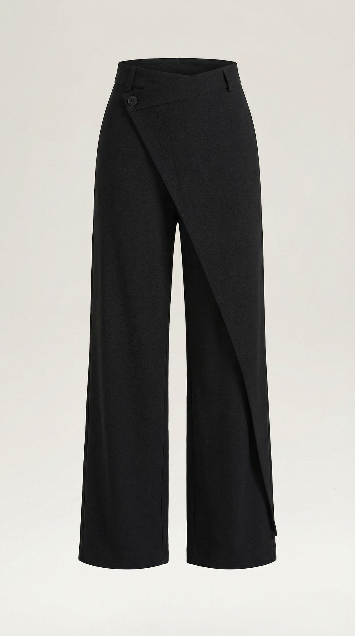 Asymmetric Denim Pants